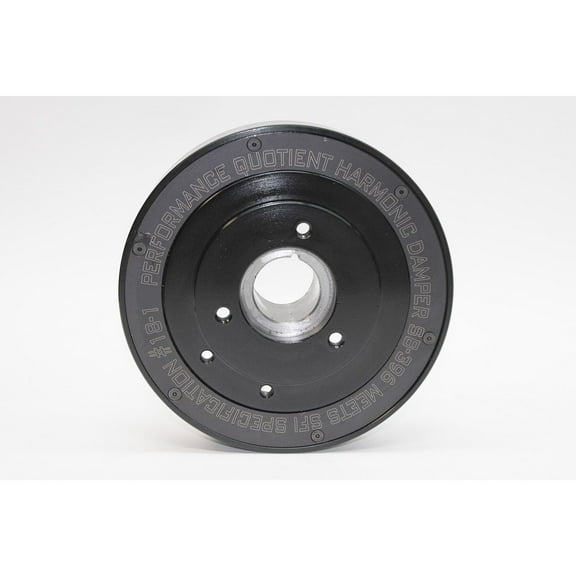 PRW 2439640 PQx SFI-Rated Racing Steel Damper Fits select: 1970 CHEVROLET MALIBU, 1970 CHEVROLET NOVA