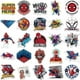 thumbnail image 5 of 50 Pcs Marvel Super Hero Spider Man Graffiti Sticker Guitar Costume Onesize 50Pcs, 5 of 5