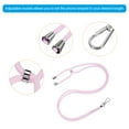 thumbnail image 3 of Unique Bargains Phone Lanyard with Transparent Patch, Pink & Purple, 1 Count, 3 of 5