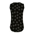thumbnail image 4 of Tank Tops for Women under $5 V-Neck Basic Casual Flowy Summer Sleeveless Print Tank T-Shirt Black L, 4 of 5