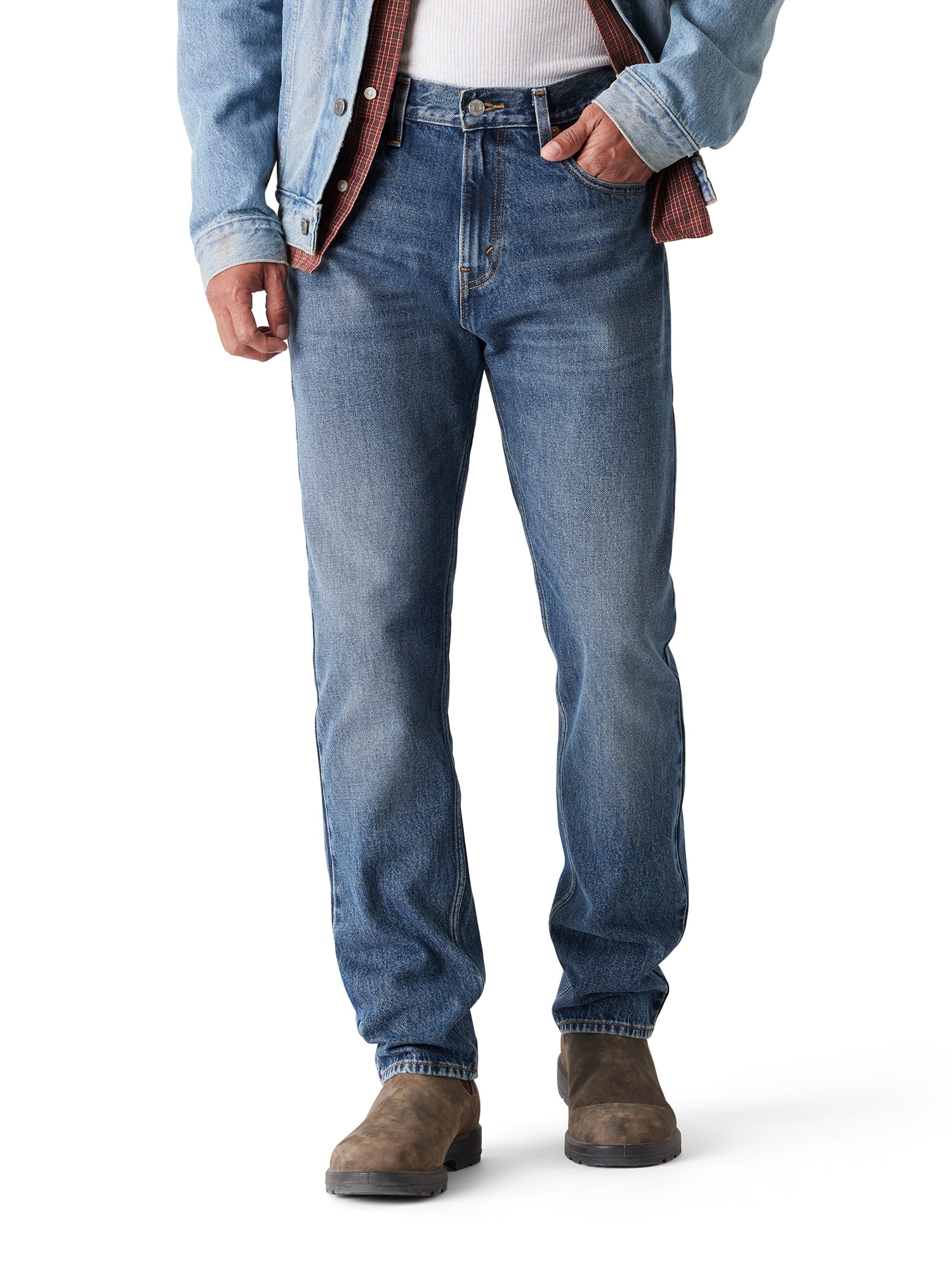 LEVI STRAUSS & CO. 34x36 デニム Signature by Levi Strauss Mens 34X36 Relaxed Stretch Jeans