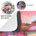 thumbnail image 2 of Woman Walking in Garden Dish Drying Mat 16x18 Absorbent Microfiber Draining Rack Pad for Kitchen Counter Sink, 2 of 8