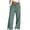 #A02-Mint Green, variant on Kids Sweatpants Girls 4-18 Baggy Elastic Waist Wide Leg Girls Pants Open Bottom Lightweight Casual Sweat Trousers for Girls with Pockets