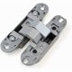 thumbnail image 3 of Invisible hinge for doors, Set of 2 invisible hinges for heavy doors, 40 kg load, 180 opening, zamak, 3 of 4
