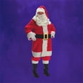 thumbnail image 3 of 7-Piece Deluxe Red Father Christmas Costume - Adult Size XXL, 3 of 5