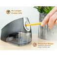 thumbnail image 2 of Bostitch Personal Electric Pencil Sharpener, Black, 2 of 10