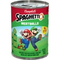 thumbnail image 3 of (6 pack) SpaghettiOs Super Mario Bros Canned Pasta with Meatballs, 15.6 oz Can, 3 of 10