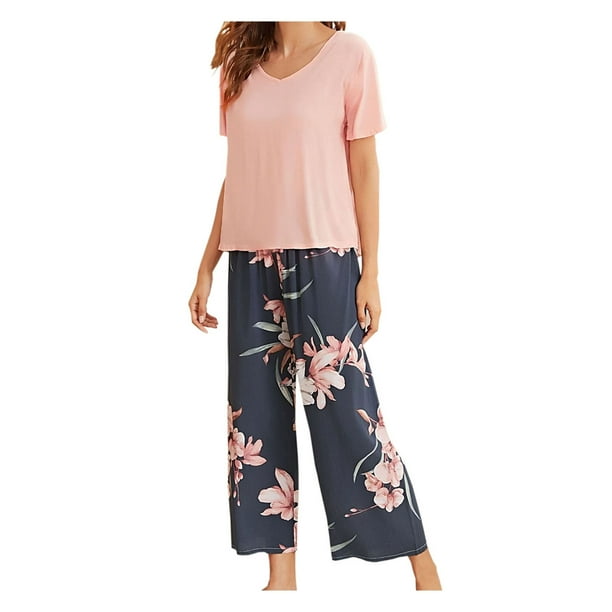 Pijama Elegante Dama Mujer Ropa De Dormir Suave 2 Piezas Dara Baby Vest088