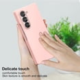 thumbnail image 6 of Slim Fit Case for Samsung Galaxy Z Fold 6, with Front Built-in Screen Protector, Ultra Thin Matte PC Protective Cover for Samsung Galaxy Z Fold6 5G 2024 (Pink), 6 of 18