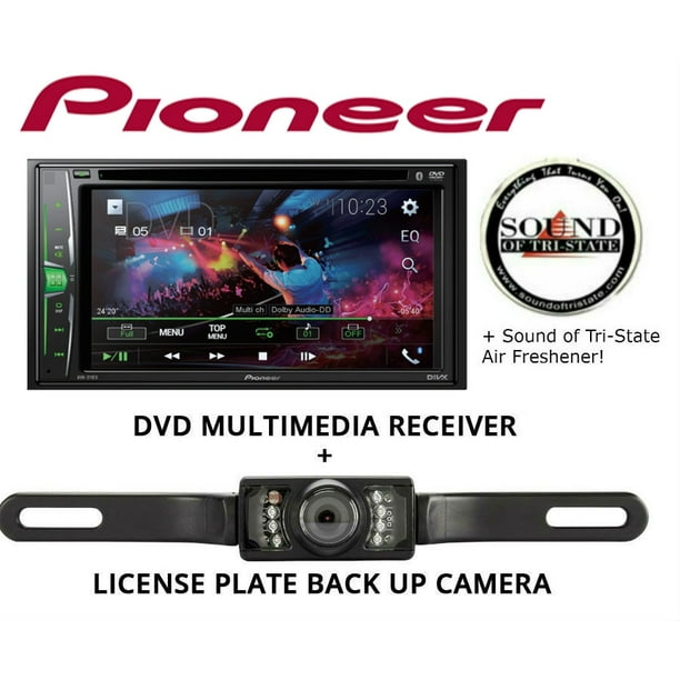 Pioneer AVH211EX Multimedia Receiver with License Plate Backup Camera