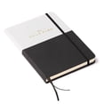 thumbnail image 2 of Eccolo Black  White Undated Daily Planner, 2 of 5