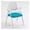 Blue-1, variant on Foldable Stacking Chair Tablet Arm Chair Padded Guest Nesting Stacking Chairs Folding Chair with Desk Attached,Foldable Desk Chair with Ergonomic Back