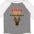 thumbnail image 4 of Inktastic German Shepherd Dog Lover Boys or Girls Long Sleeve Baby Bodysuit, 4 of 5