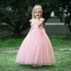 thumbnail image 3 of Vestido infantil, vestido de princesa, bordado, sin espalda, con lazo grande, vestido de niña de las flores, vestido de pasarela para anfitriona, 3 of 6