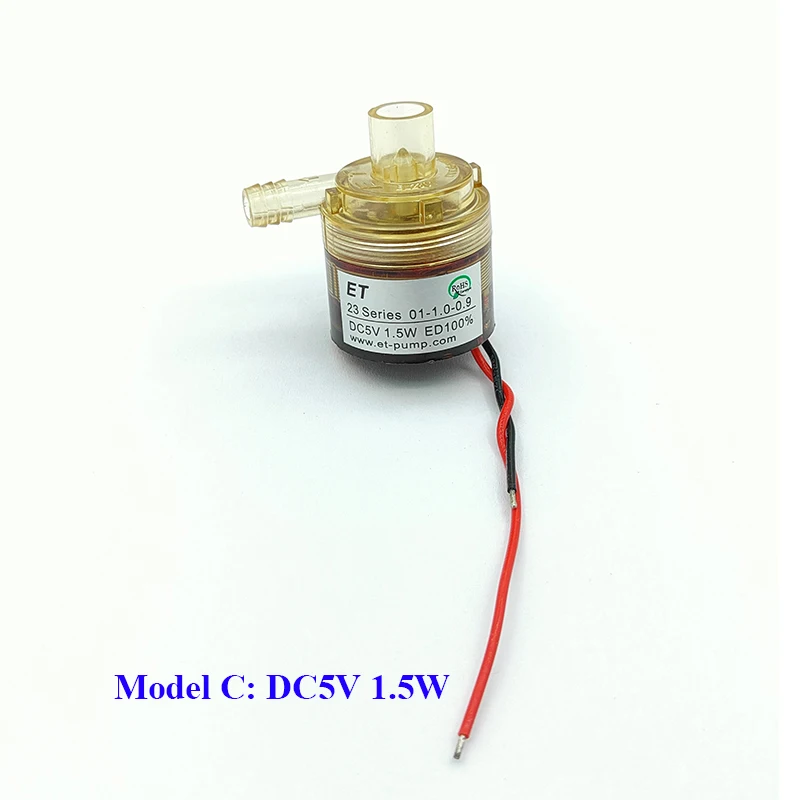 ET 23 Series Mini Brushless DC 5V 6V Submersible Water Pump with Centrifugal Impeller for DIY Fountain Aquarium Circulating Pump