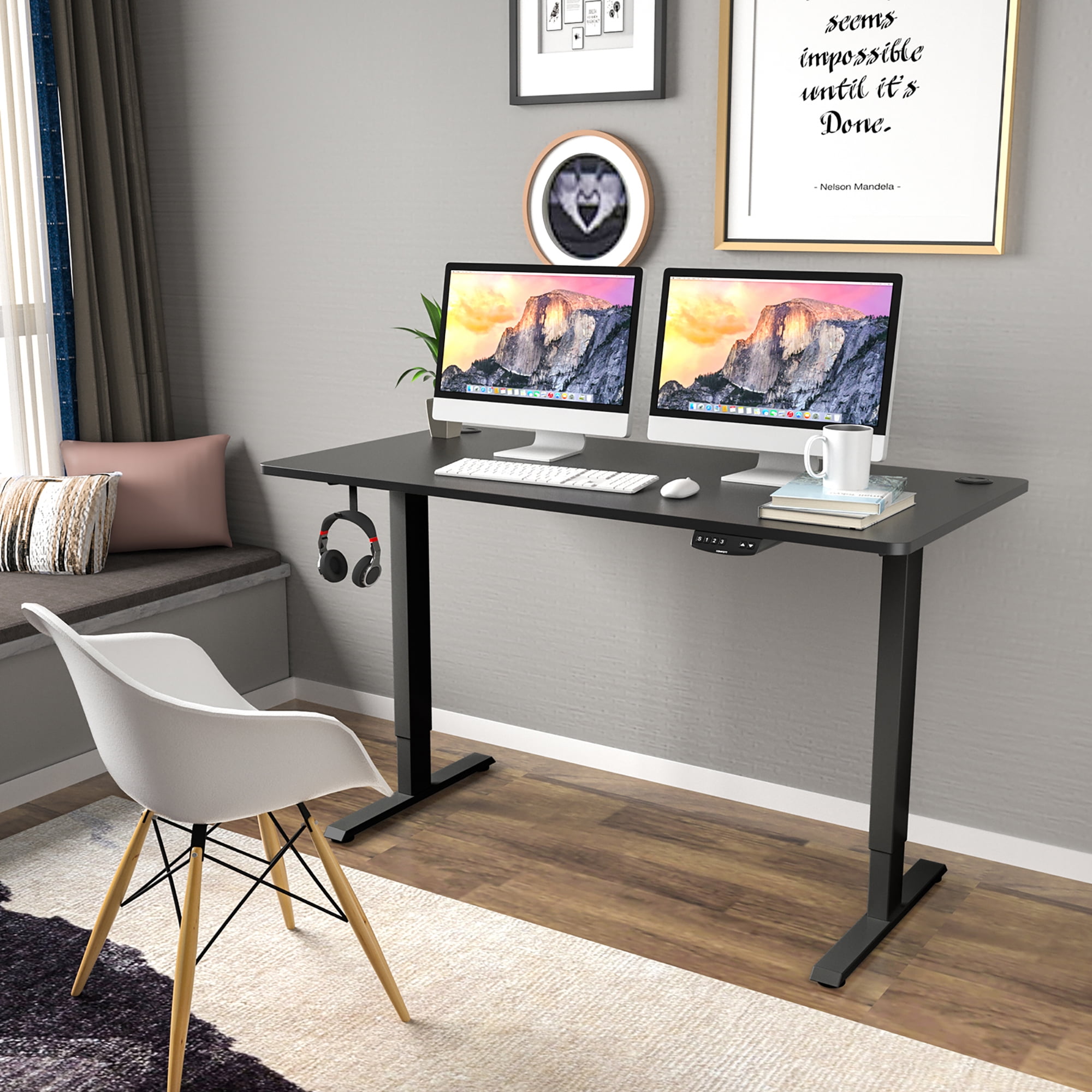 Electric standing sale desk 48x30