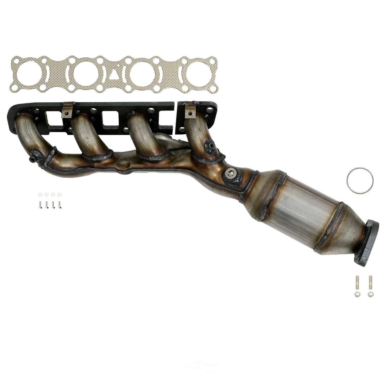 Fits/For Eastern Catalytic Exhaust Manifold With Integrated Catalytic Converter Fits select: 2014-2015 INFINITI QX80, 2011-2013 INFINITI QX56