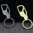 thumbnail image 3 of Simple Design Durable Zinc Alloy Car Key Ring Chain Men‘s Business Key Chain, 3 of 8