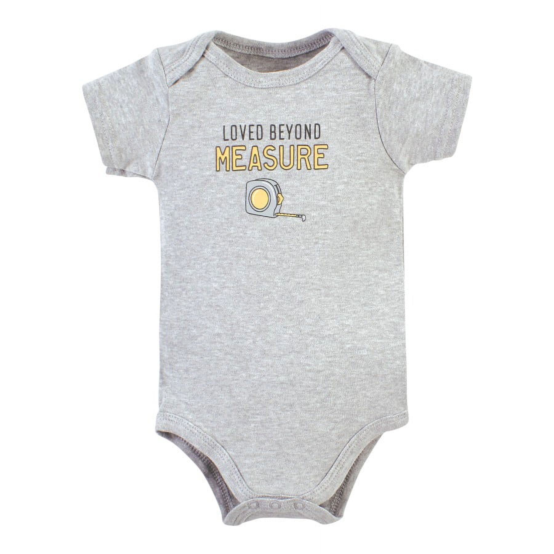 Hudson Baby Short Sleeve Bodysuits 5-Pack photo 5