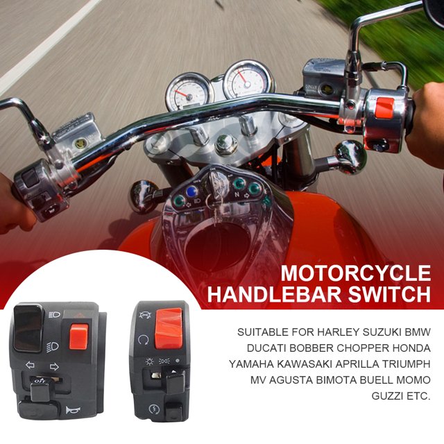 Conjunto de asiento de manija Bocina de dirección Control de manillar de motocicleta Piezas de motocicleta