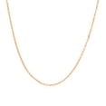 thumbnail image 2 of ARAIYA JEWELRY 14K Rose Gold 1.02 mm Adjustable Cable Chain 22'' for Women, 2 of 6