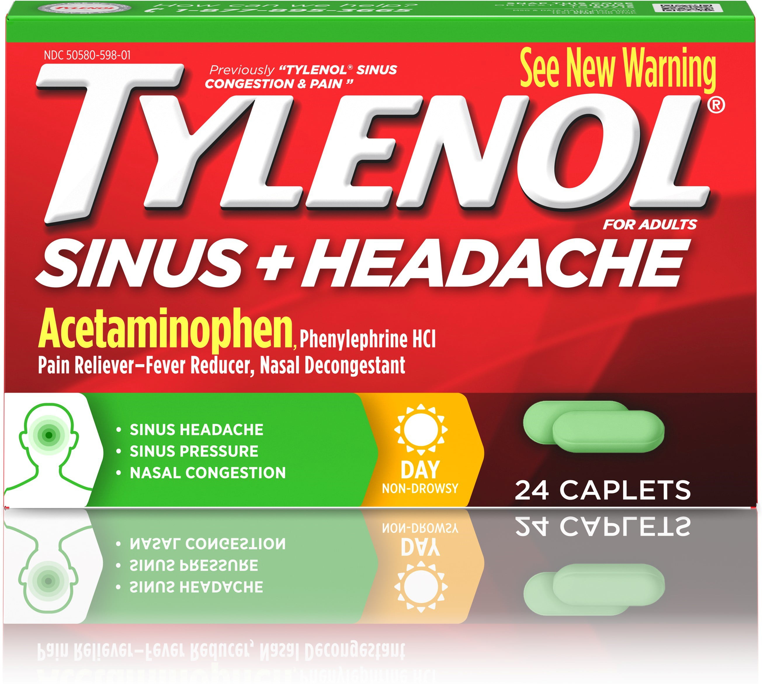 Tylenol Sinus Dosage Chart