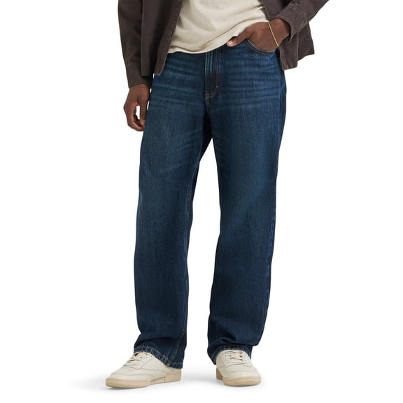 Lee® Men's Heritage Five Pocket Loose Straight Denim Jeans