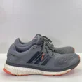 thumbnail image 1 of Energy Boost Gray Orange Men's 8.5 Techfit Runner Running Shoes, 1 of 6