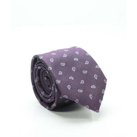 Designer Brand Men's One Small Paisley Silk Neck (Best Silk Tie Brands)