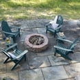 thumbnail image 2 of Highwood 6-pc Classic Westport Adirondack Set with 4 Classic Westport Adirondack Chairs and 2 Folding Side Tables - Outdoor, Eco-friendly, Synthetic Wood, 2 of 8
