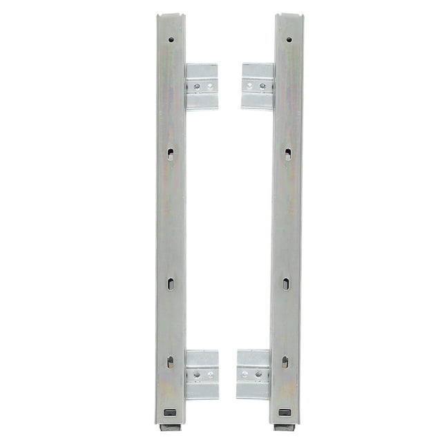 KAKOWELY 1 Pair Large Keyboard Tray Slide-out Keyboard Stand Keyboard Slide for Office,22.83X"X2.01"X0.47"