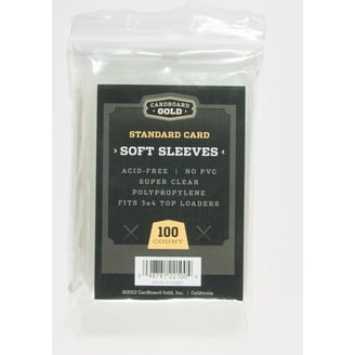 cardboard gold psa graded card sleeves no logo Perfect Fit For Cards– Pastime Sports & Games free material Perfect Fit Sleeves for PSA