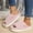 Pink, variant on Miluxas Womens’s Slippers Comfy Memory Foam House Open Toe Fuzzy Slipper Plush Indoor Outdoor Slide ry Platform Shoes White 42