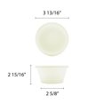 thumbnail image 2 of Excellante Melamine ramekin collection 6 oz, 3 7/8" smooth ramekin, bone, comes in dozen, 2 of 2