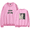 Pink, variant on Peso Pluma Merch Sweatshirt ÉXODO Tour 2024 Album Cover Casual Long Sleeve Hoodie Men Women Crewneck Rapper Sweatshirts
