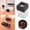 Black, variant on Transparent Desktop Paper Clip Dispenser Desk Organizer Adorable Storage Containers For Supplies Accessories