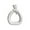 White M, variant on Home Decorations for Living Room White Vase Ornaments Living Room Desktop Porch Decoration Flower Inserts Resin Ornaments Flower Pots Vases for Flowers