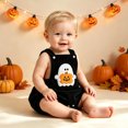 thumbnail image 6 of Baby Pumpkin Cute Embroidered Crawl Romper For Boys Girls Halloween Costume Soft, 6 of 7