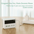 thumbnail image 2 of Aspirador Nasal Eléctrico Bebés Con Música Y Luces Malubero Blanco, 2 of 5