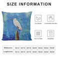 thumbnail image 5 of PILLOWCASE Egret Fabric Standard Pillowcase Lightweight Super Soft Easy Care Decorative Artwork Pillowcase, Standard, 5 of 5