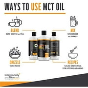 Organic Pure 99.2% C8 MCT Oil - Keto, Paleo, Brain & Heart Health - Fast & Sustainable Ketosis, Focus, Energy - Coffee, Shakes, Salads, Cooking - Flavorless, Non-GMO, 32 Fluid Oz