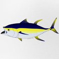 thumbnail image 2 of CafePress - Yellowfin Tuna (Allison Tuna) - Adjustable Unisex Printed Trucker Hat with Mesh Back, 2 of 8