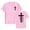 00&Pink1735, variant on Kiijoy Boys Short Sleeve T Shirt Summer Crew Neck T-Shirt Top Kids Casual Tee, Sizes 1-13