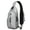 Checkered Sling, variant on Checkered Sling Bag for Office Workers and Travelers, Lightweight Daypack with Rustic Plaid Design and Adjustable Strap, Great for Gym and Short Adventures