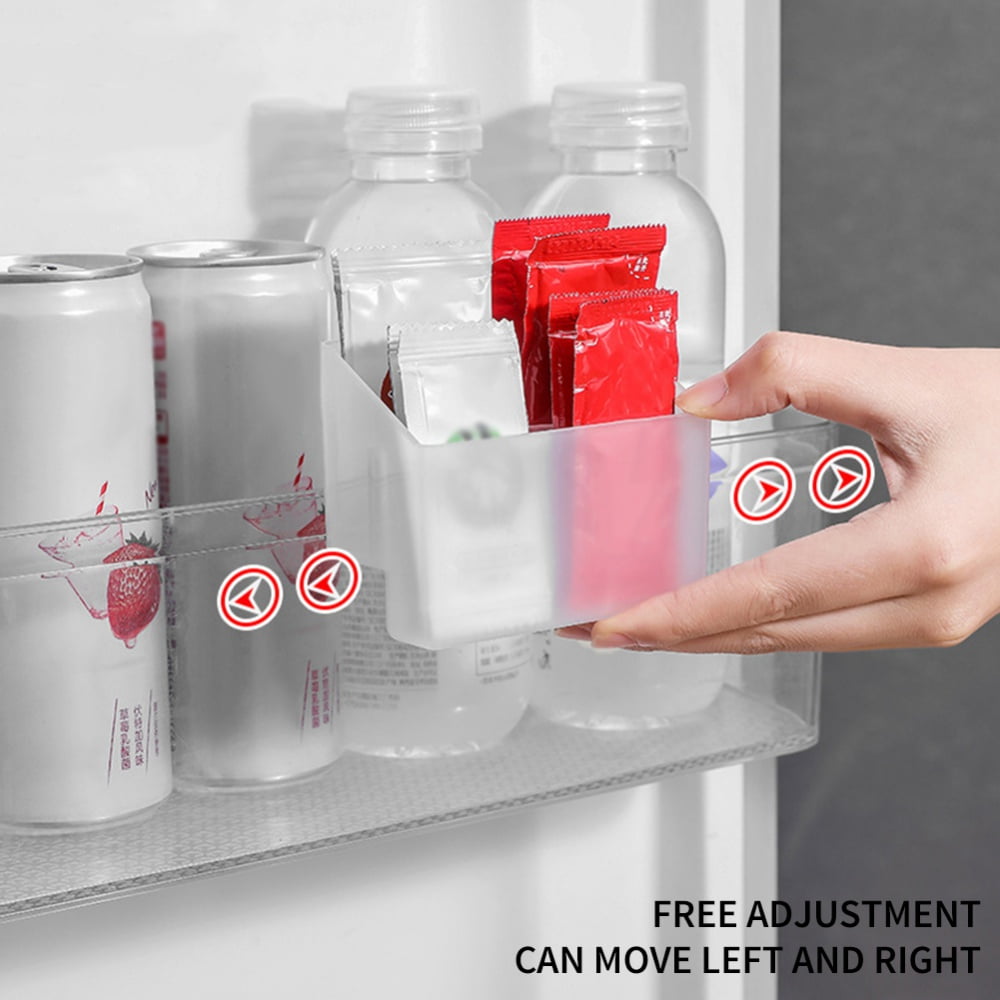 Refrigerator Door Organizer Storage Container Fridge Small Objects