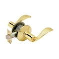 thumbnail image 4 of Schlage F40VACC605 Accent Privacy Lever, Bright Brass, 4 of 8