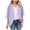 Purple, variant on Cute Sweaters For Teen Girls Girls' Cardigan Sweater [Cute Petal Buttons] Cotton Long Sleeve Crewneck Uniform Sweater for 5-14 Years Girls Popcorn Knit Long Sleeve Sweaters