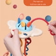 thumbnail image 2 of Montessori Activity Toys 6 en 1 Spaceship Infants Baby Pull String Toys (en caja) Ehuebsd libre de BPA, 2 of 9