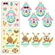 thumbnail image 3 of Huevos de Pascua Decorativos Diy Feliz Conejo de Pascua Pegatinas,Pegatina de Pared de 15x21cm para Vidrio de Azulejos Del Coche de la Habitación de los Niños,Festiva Decoración de Fiesta de Pegatinas, 3 of 8