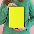 thumbnail image 6 of Solivara A5 PU Leather Zipper Notebook 26x19.5cm 200 Pages Lined Document Organizer(Yellow,10.24*7.68in), 6 of 6